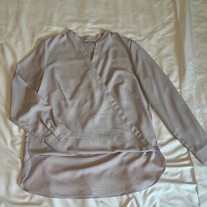 Maison d Amelie women’s size M long sleeve wrap blouse